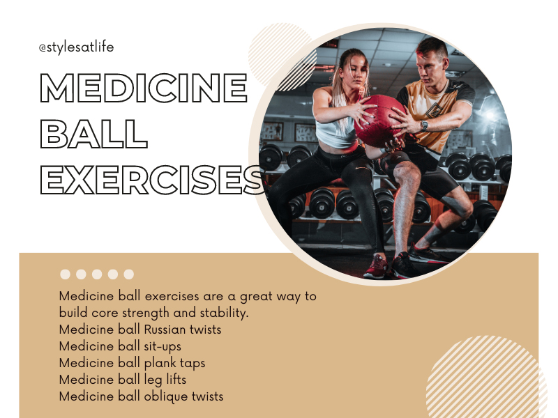 Medicine Ball Exercises For Improve Core Strength