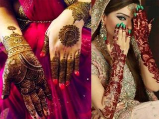 9 Modern and Attractive Red Cone Mehndi Designs