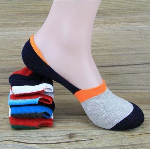 Multi-color Loafer Socks