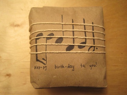 Music Gift Wrapping