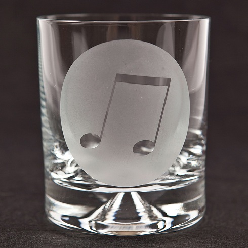 Musical Glass Tumbler