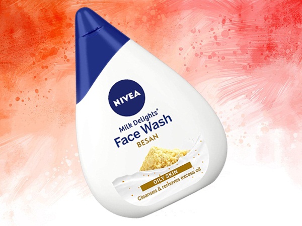 NIVEA Face Wash, Milk Delights Fine Gram Flour