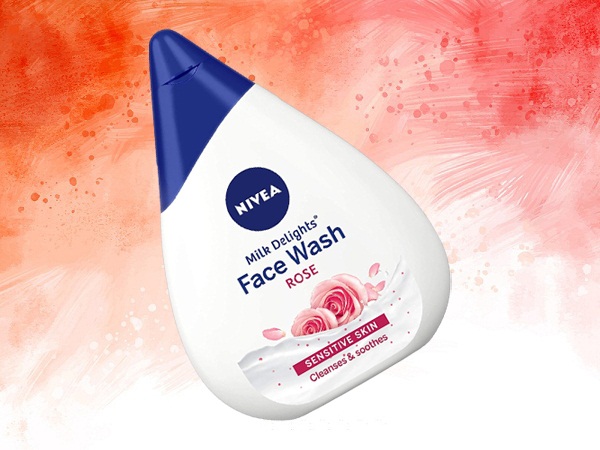 Nivea Milk Delights Face Wash With Rose For Sensitive Skin