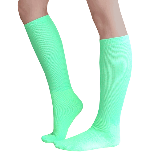 Neon Mens Green Socks