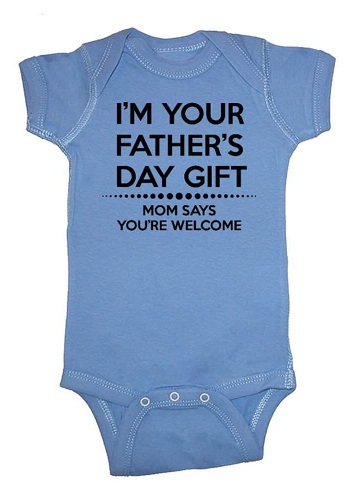 New Born Onesie for a New Dad