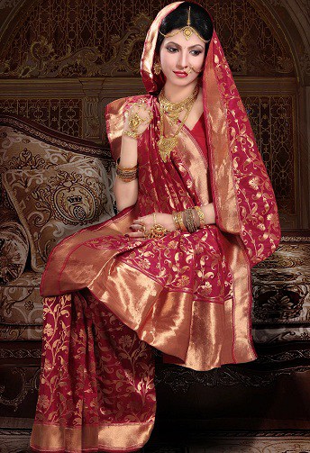 North Indian Wedding Saree