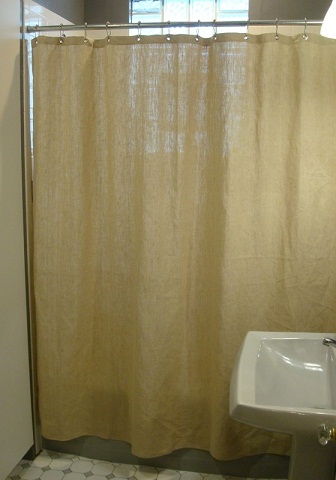 Organic Hemp Shower Curtains