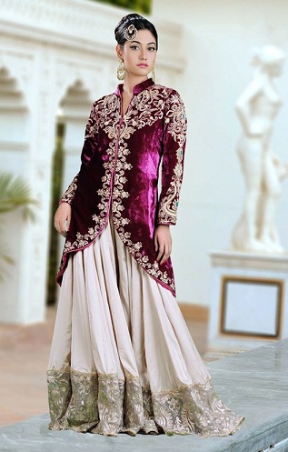 Overcoat Style Indian Frock