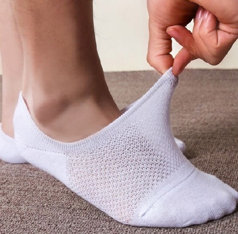 Perforated Invisible Liner Socks