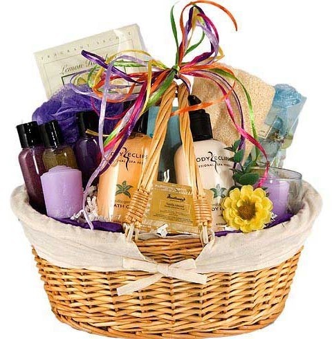 Perfume and a Cosmetic Gift Basket for Sister