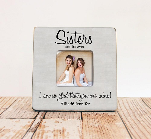 Photo Frame Present for Sister-in-Law