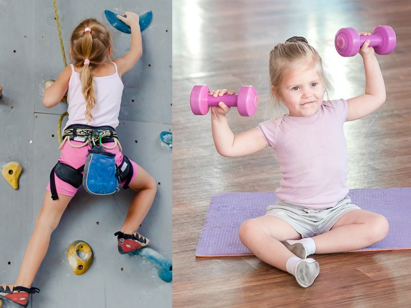 Playing Activities And Exercises For Kids