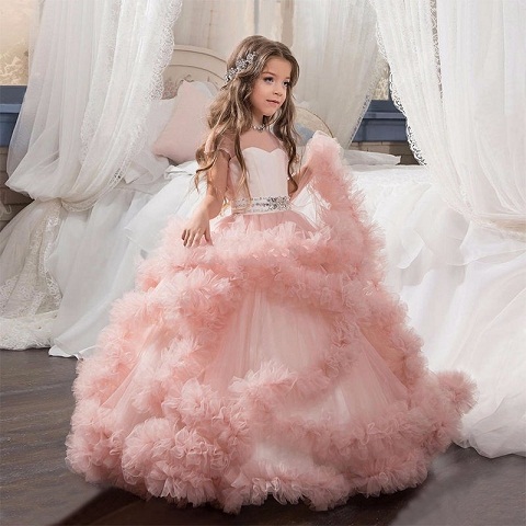 Puffy Pageant Dress