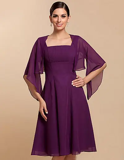 Purple Color Georgette Base Jacket Style Gown
