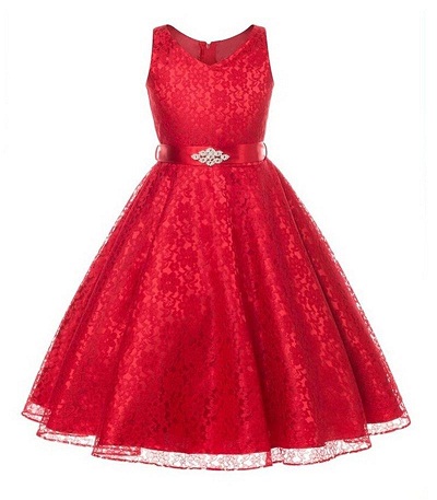 Red Party Wear Dress