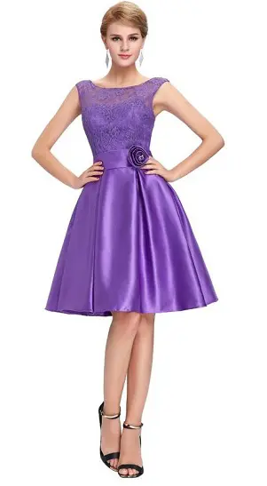 Ethnic Style Long Purple Gown Design For Girls  Kaleendi