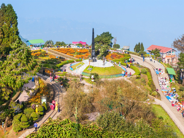 rock garden is one of Darjeeling's famous tourist spots