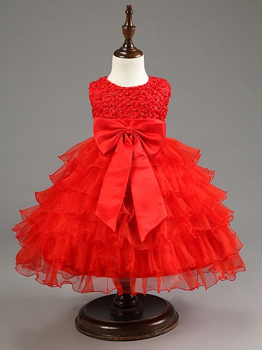 Ruffled Frock for Baby