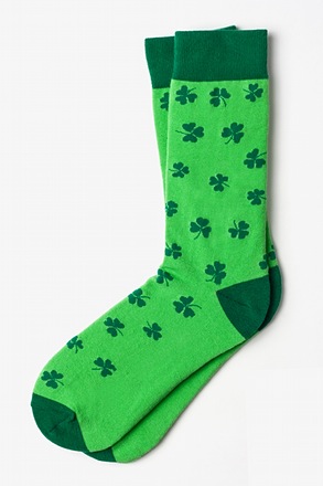 Shamrocks Socks Green
