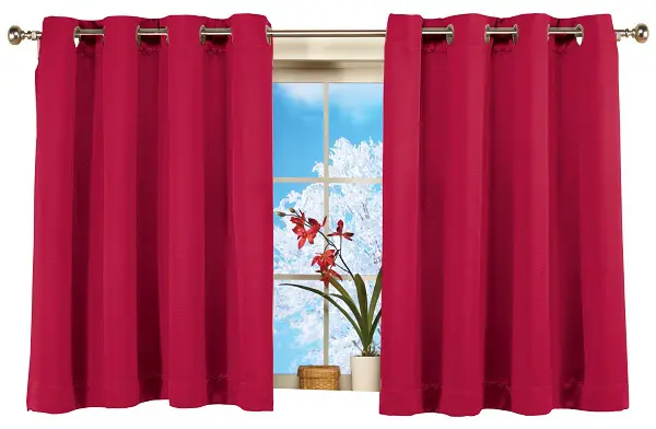 15 Simple Best Short Curtain Designs, Short Black Curtains