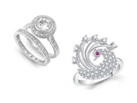 9 New Collection of Silver Diamond Rings for Special Days