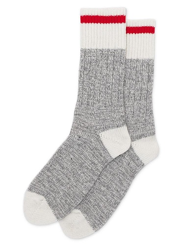 Single Strip Mens Wool Socks