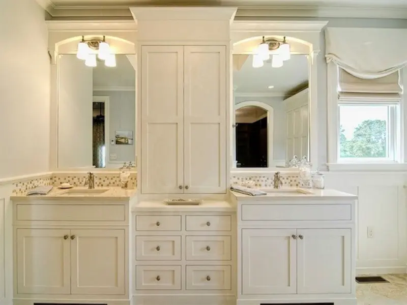20 Best Bathroom Cabinet Designs With, Bathroom Vanity Cabinets White