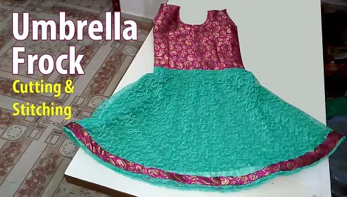 DIY Designer Net baby frock cutting and stitching Full Tutorial  YouTube