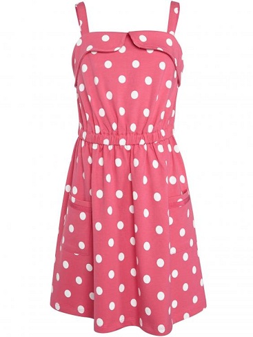 Summer Dress in Polka Dots