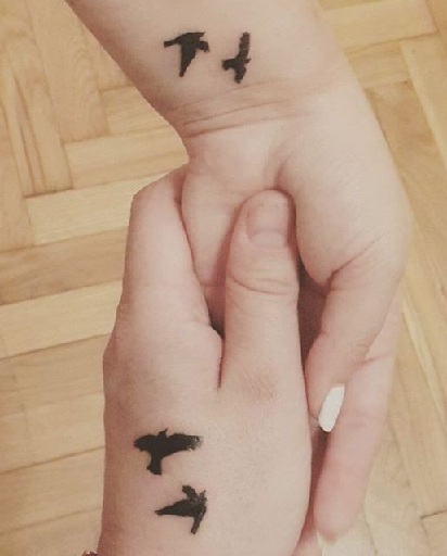 Trending Matching Sparrow Tattoos
