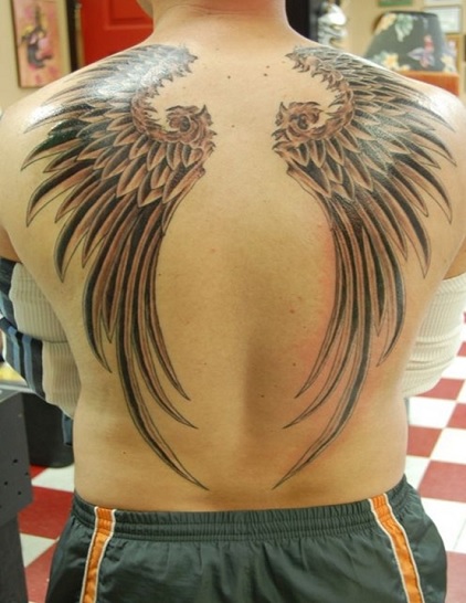 Angel Wings Temporary Tattoo  Set of 3  Little Tattoos