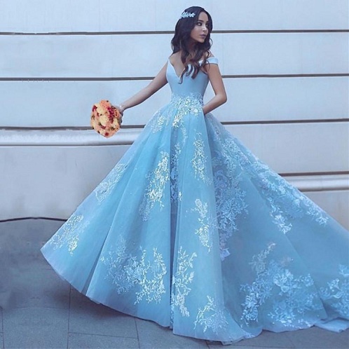 Tulle Ball Gown Prom Dress