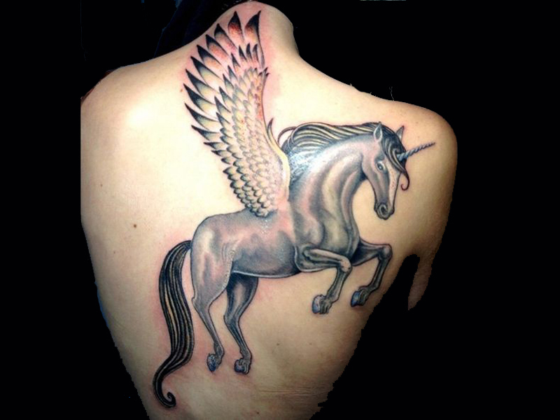 Unicorn tattoo  meaning photos sketches and examples