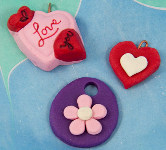 Valentine's Day Clay Crafts