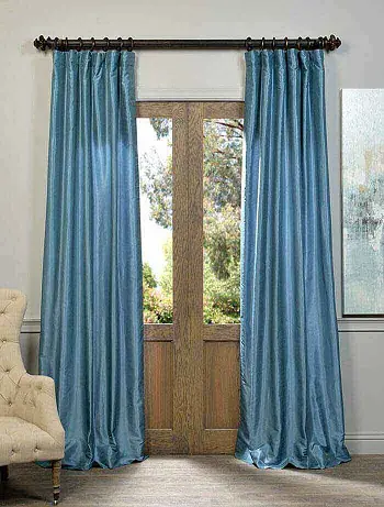 9 Pleasing Silk Curtain Designs For, Raw Silk Curtains