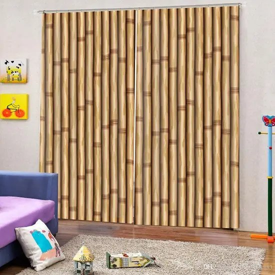 15 Simple Best Bamboo Curtain Designs, Shower Curtain Made From Bamboo
