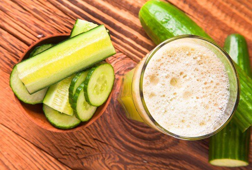 Vegetable Juice For Weight Loss - Cucumber Juice