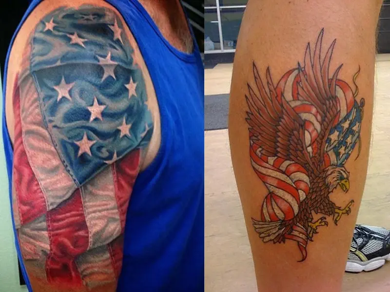 Pin by Alberto on Hoodie art  American flag tattoo Mexican art tattoos Mexican  flag tattoos