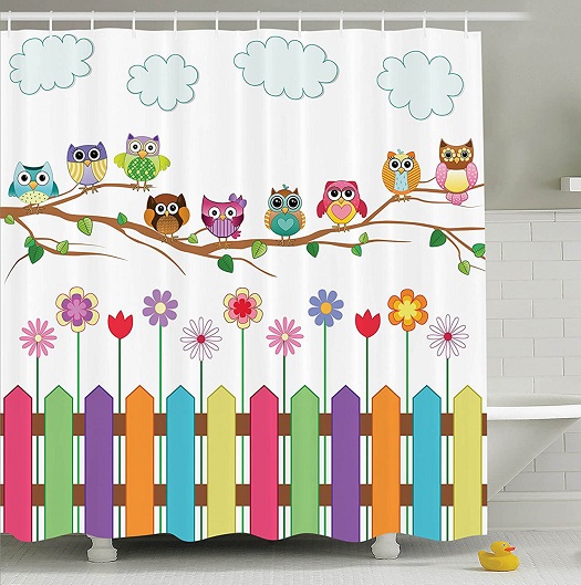 Kids Bathroom Curtains