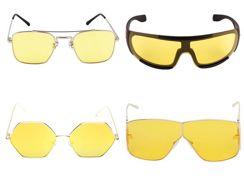 10 Stylish Designs Of Yellow Sunglasses For Men And Women