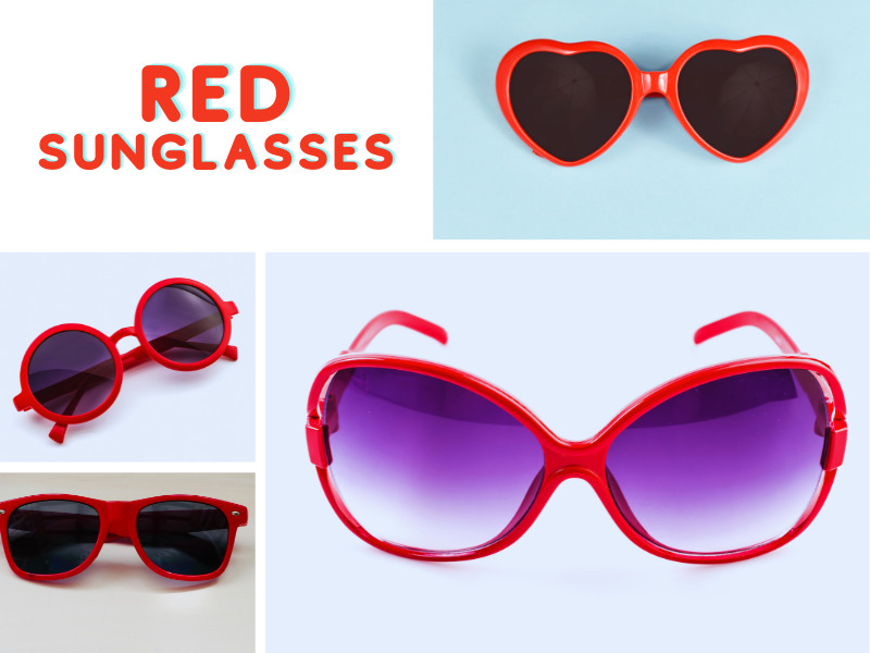 10 Stylish Red Sunglasses For Men And Women In Fashion
