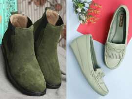 10 Trending Designs of Green Shoes for Men and Women