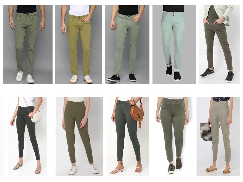 15 New Collection Of Green Jeans Ideas For Women And Men