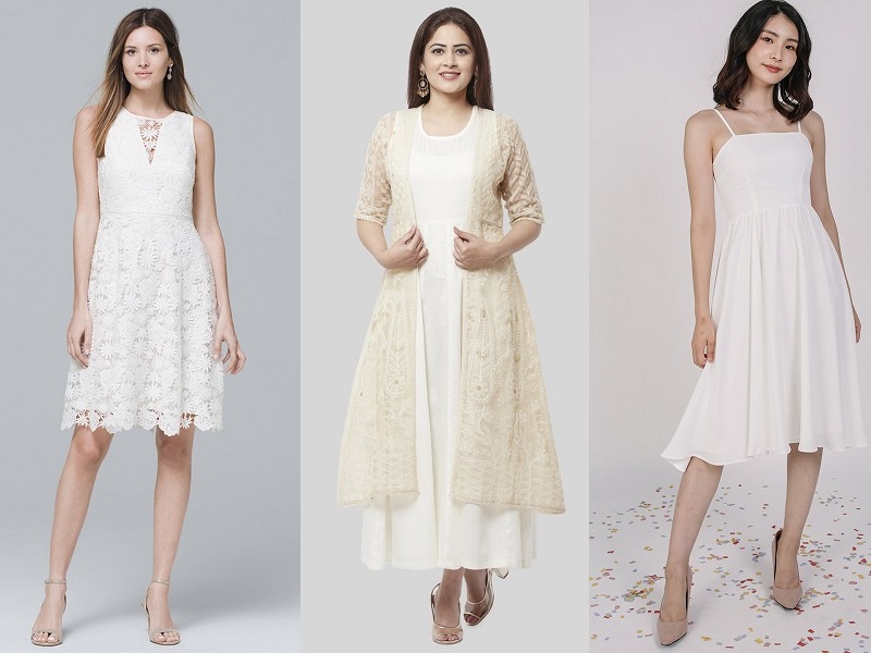 15 New And Different Types Of White Dresses With Images