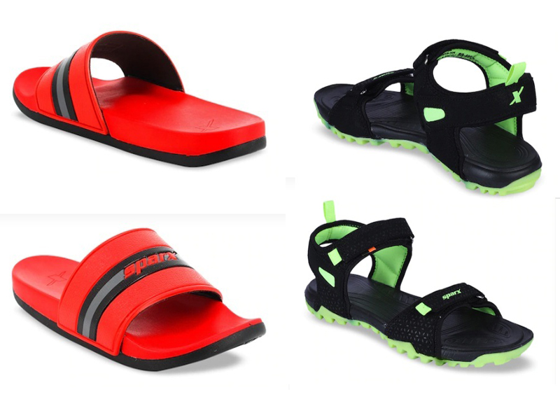 Synthetic Sparx Men Sandals (SS-106), Size: 1-12