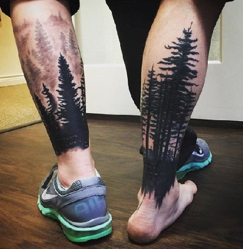 Male Leg Tattoos