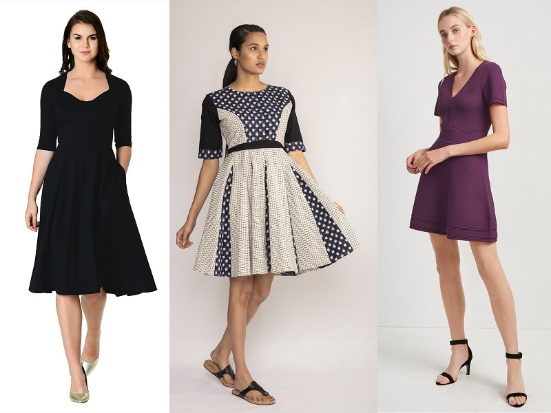 9 Modern And Stylish Fit And Flare Dress For Ladies