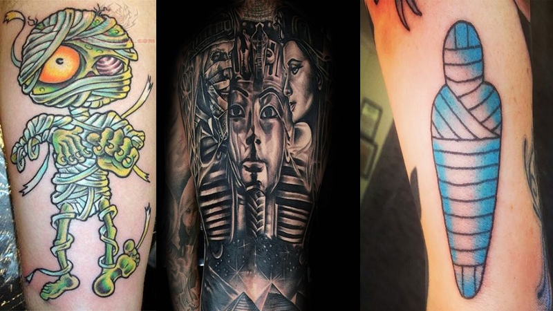 Get Wrapped Up in These Mummy Tattoos  Tattoo Ideas Artists and Models