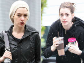 10 Pictures of Anne Hathaway without Makeup!
