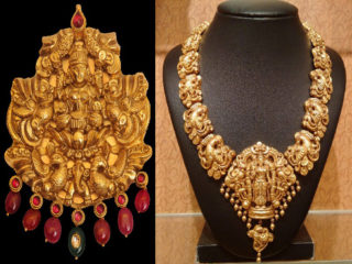9 Modern Designs of Antique Temple Jewellery for Traditional Look